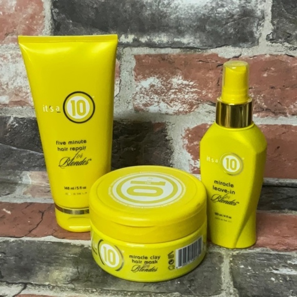 ITS A 10 for Blondes 3pc bundle deal‎